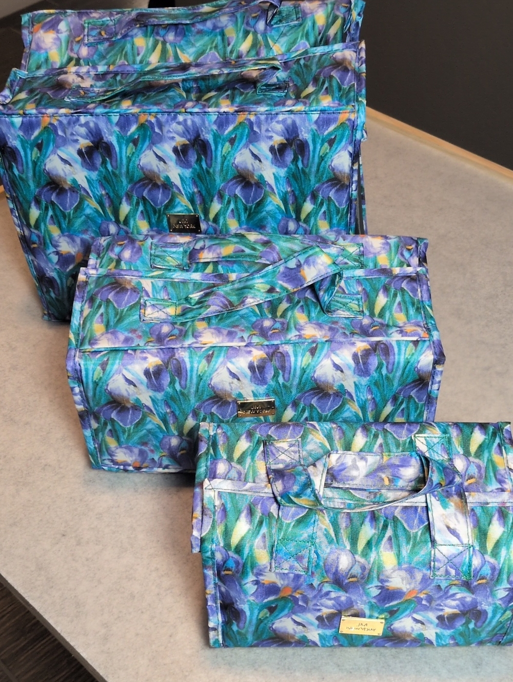 Better Beauty Case set of 3 floral Joy Mangano